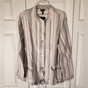 Jones New York blazer or jacket lines blend